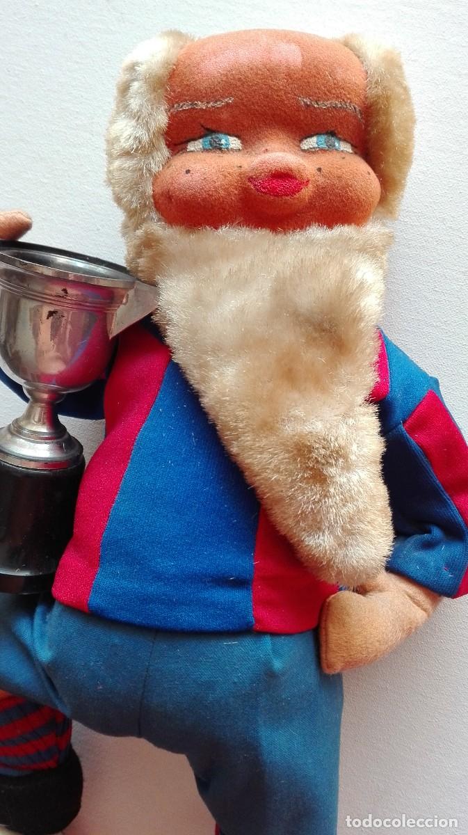 Coleccionismo deportivo: ANTIGUO MU&Ntilde;ECO DEL AVI DEL BAR&Ccedil;A - Foto 2