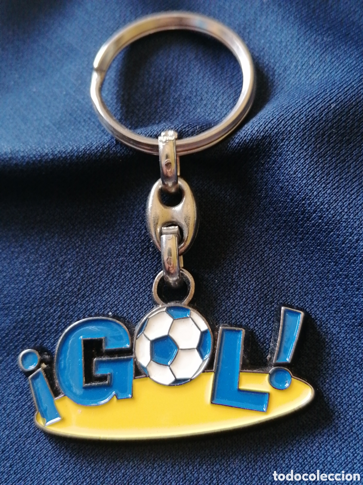 Collezionismo sportivo: Llavero palabra gol f&uacute;tbol
