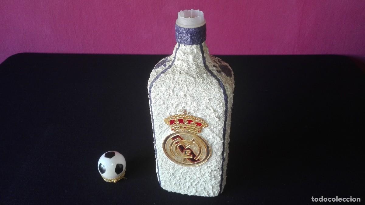 Coleccionismo deportivo: BOTELLA ARTESANAL REAL MADRID - Foto 9