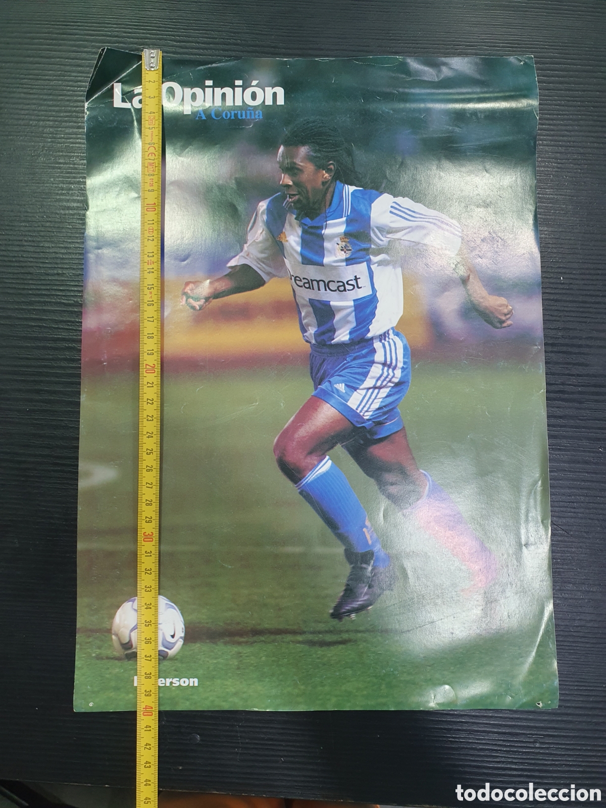 Coleccionismo deportivo: Poster Emerson RCD La Coru&ntilde;a. (L86)