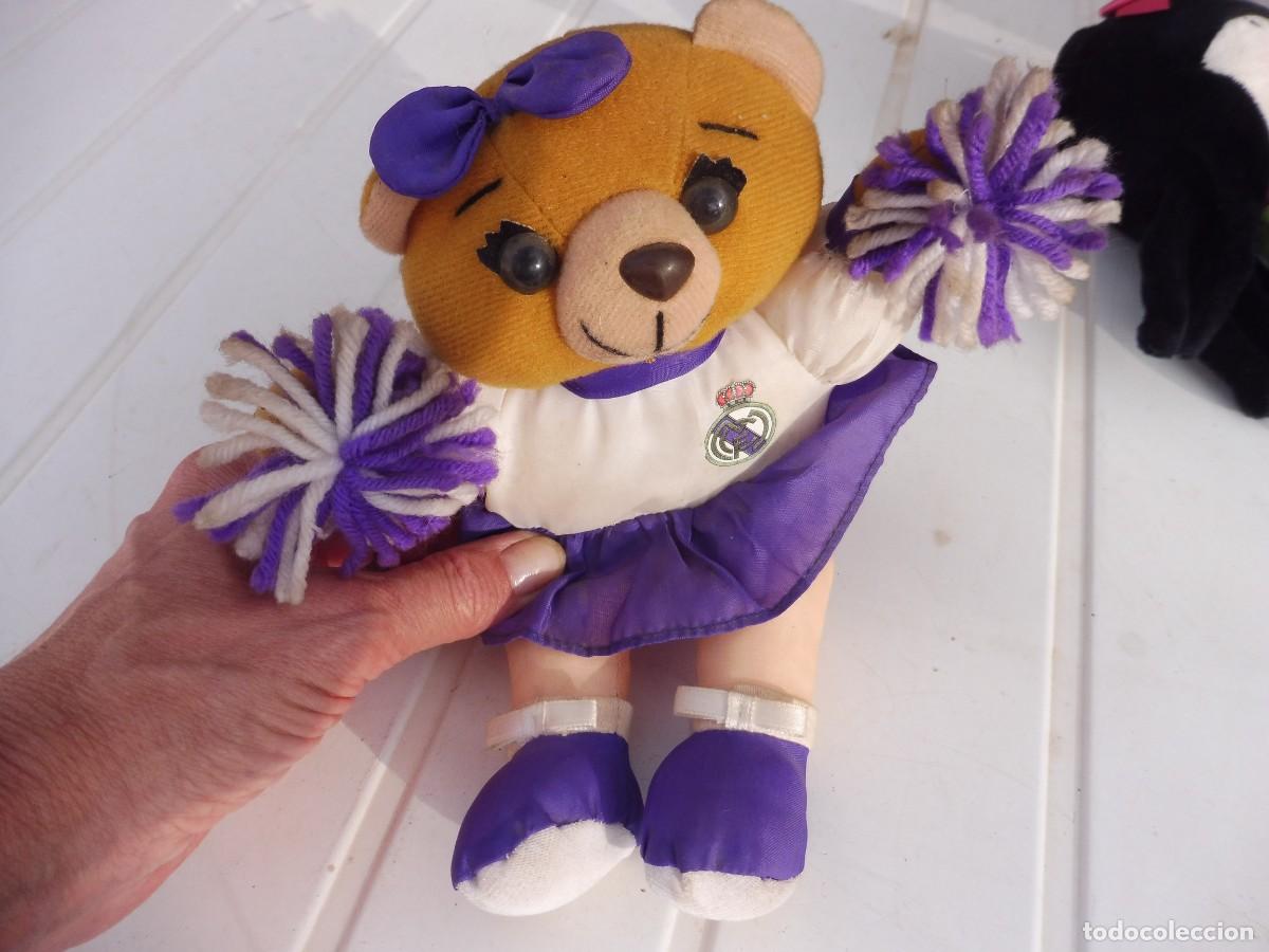 Coleccionismo deportivo: Peluche osita animadora Real Madrid, Play by Play