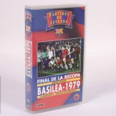 Coleccionismo deportivo: VHS PARTIDOS DE LEYENDA - PRODUCTO LICENCIADO FC BARCELONA - MANGA FILMS - UEFA RECOPA BASILEA 1979