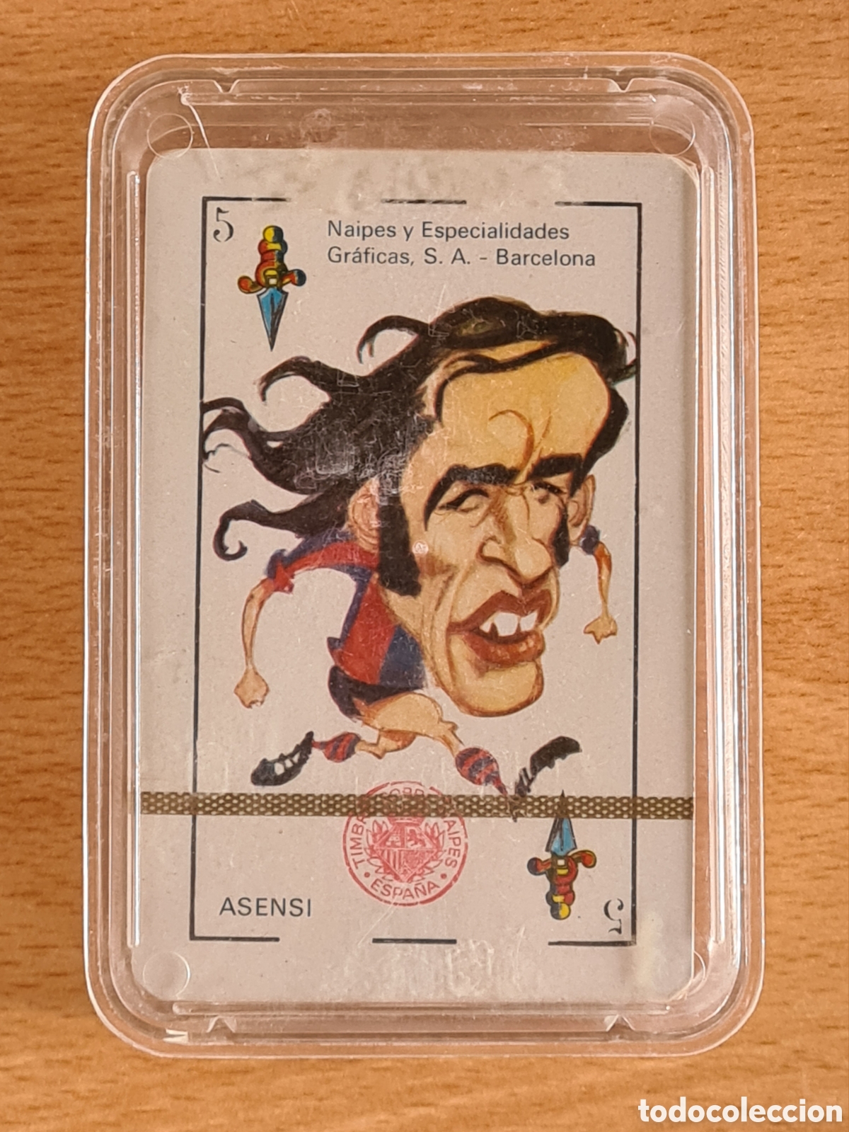 Coleccionismo deportivo: Baraja Caricaturas Deportistas Ediciones Amaika - Cruyff Pirri F&uacute;tbol Urtain Boxeo Ciclismo