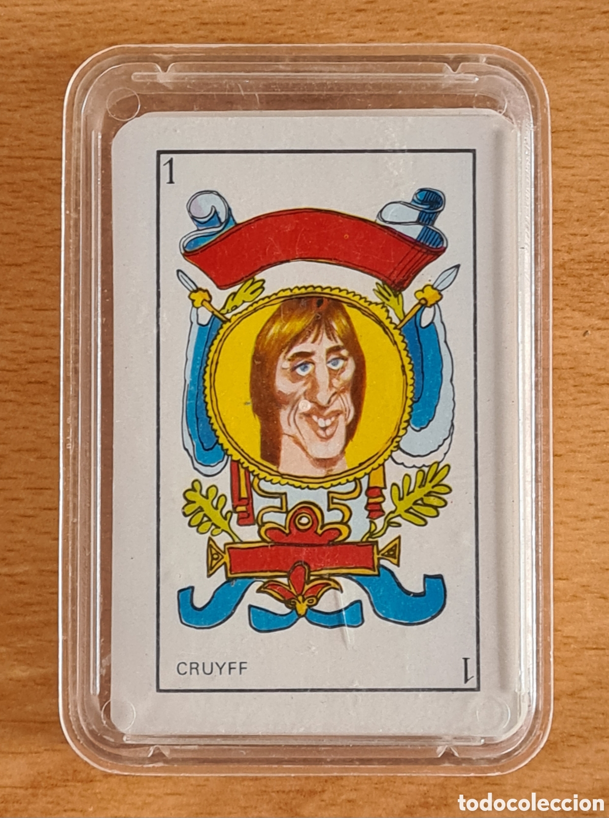 Coleccionismo deportivo: Baraja Caricaturas Deportistas Ediciones Amaika - Cruyff Pirri F&uacute;tbol Urtain Boxeo Ciclismo