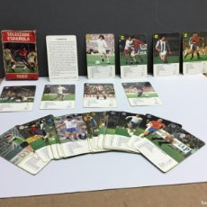 Coleccionismo deportivo: BARAJA DE CARTAS DE LA SELECCIÓN ESPAÑOLA. 1982