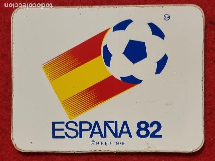 Autocollant Vintage España 82 - Beba Coca Cola - Coupe Du Monde Football 1982