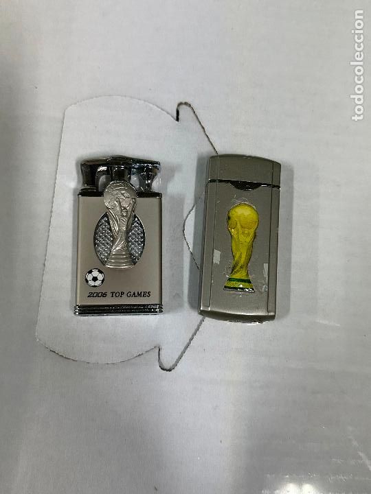 Coleccionismo deportivo: Merchansising Futbol Mecheros tipo Zippo del mundial de Alemania 2006