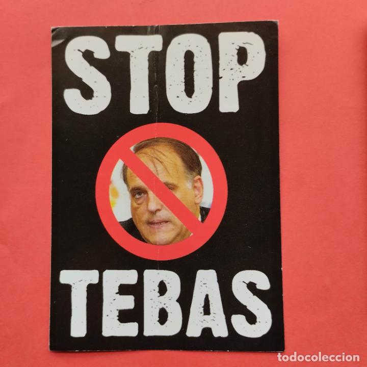 Coleccionismo deportivo: PEGATINA ULTRAS TROPAS DE BREOG&Aacute;N CELTA VIGO STOP TEBAS