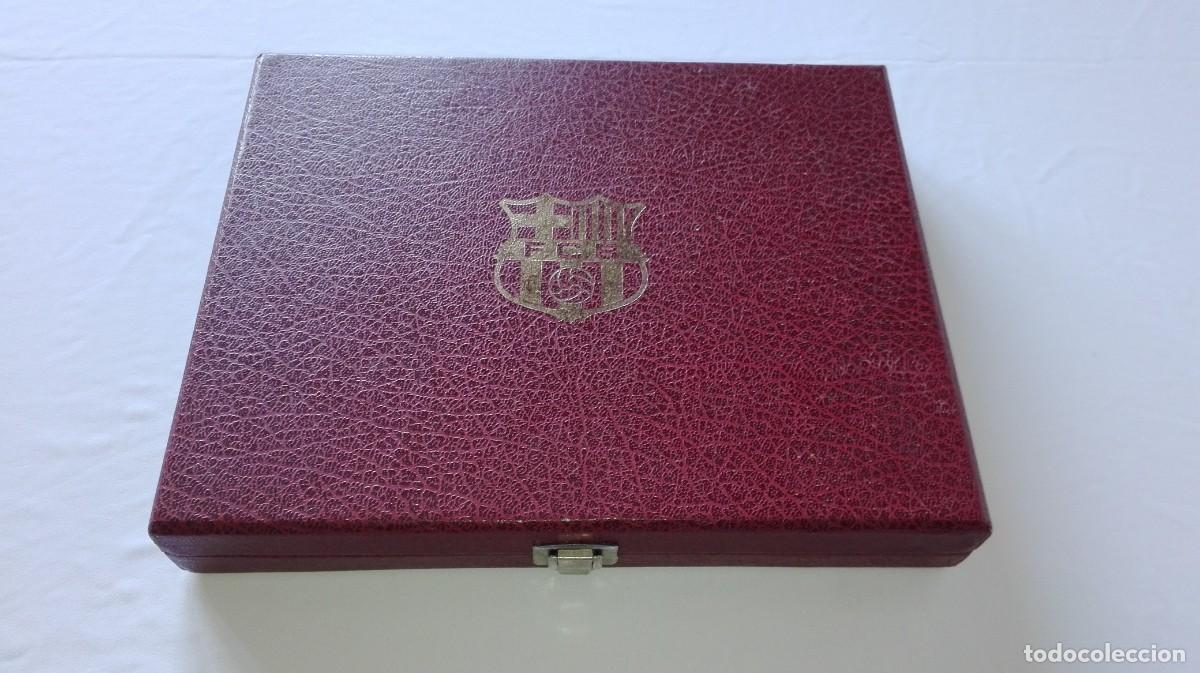 Coleccionismo deportivo: ESTUCHE COPAS F.C.BARCELONA - Foto 4