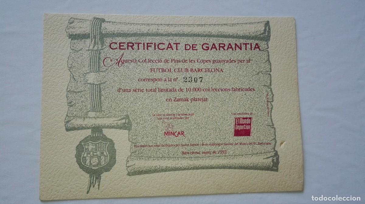 Coleccionismo deportivo: ESTUCHE COPAS F.C.BARCELONA - Foto 12
