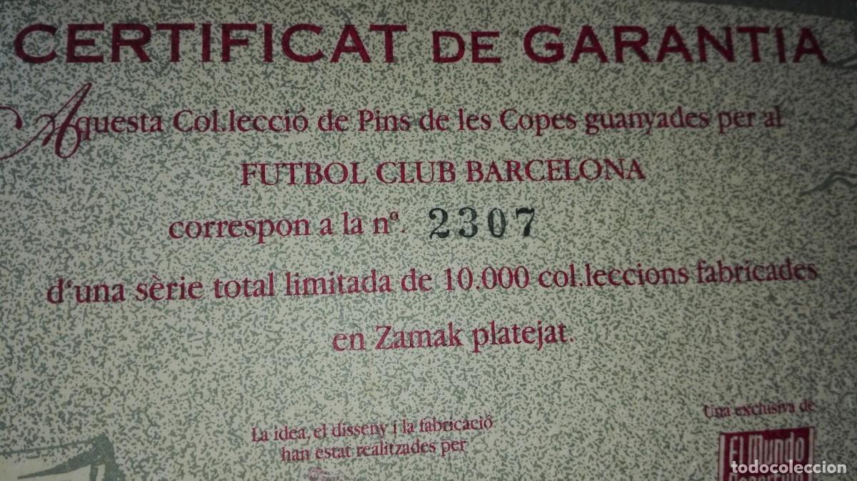 Coleccionismo deportivo: ESTUCHE COPAS F.C.BARCELONA - Foto 13
