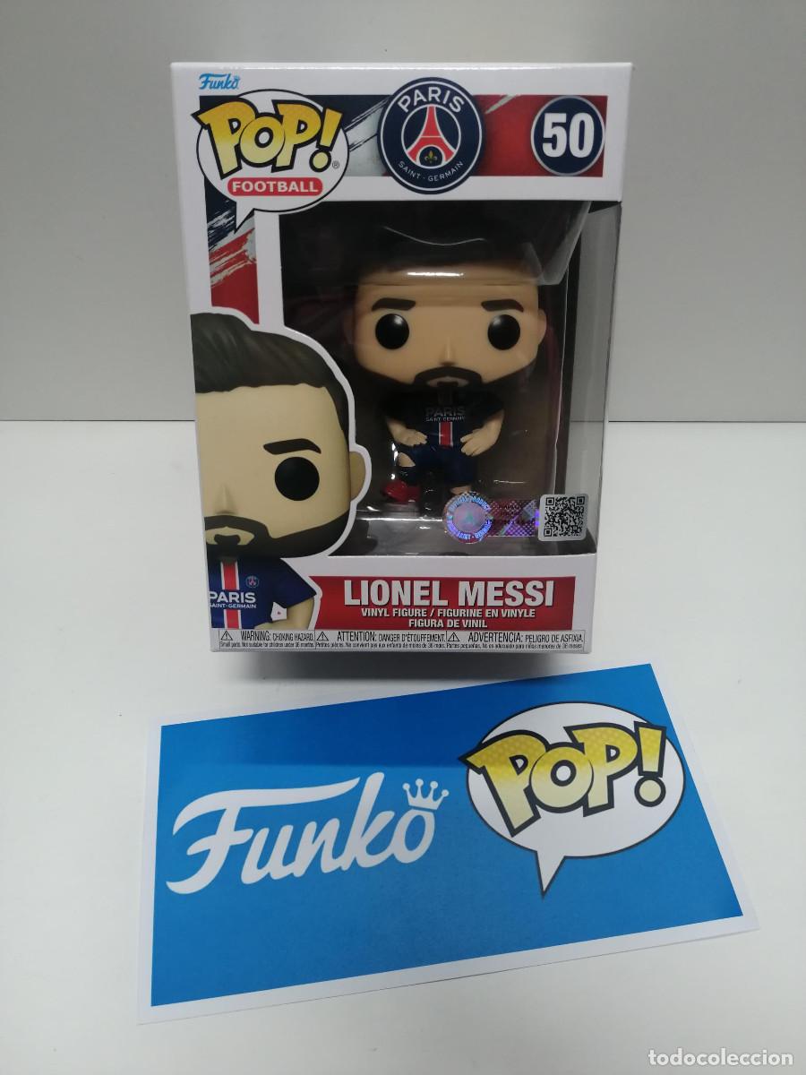 toys). funko pop football, lionel messi #50, p - Buy Football merchandising  and mascots on todocoleccion