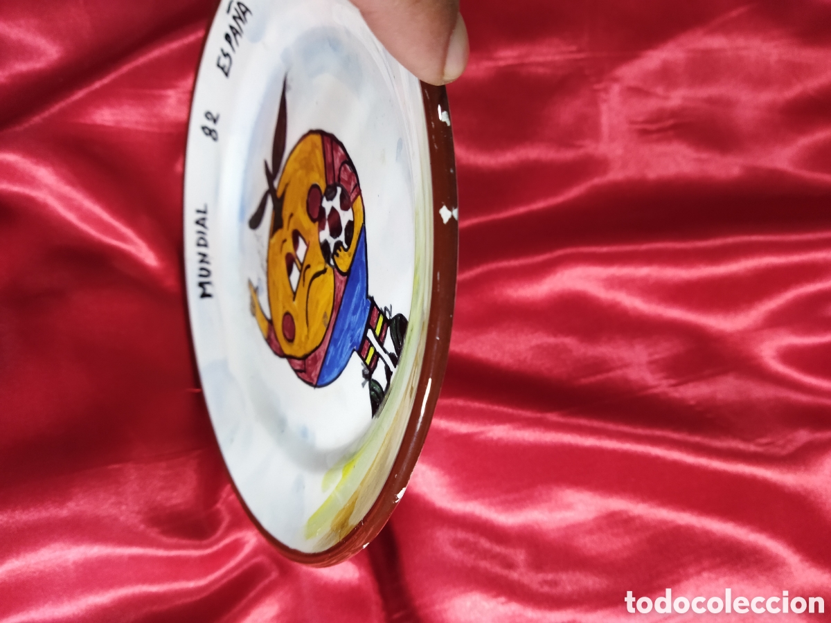 Coleccionismo deportivo: Plato naranjito hondo - Foto 7