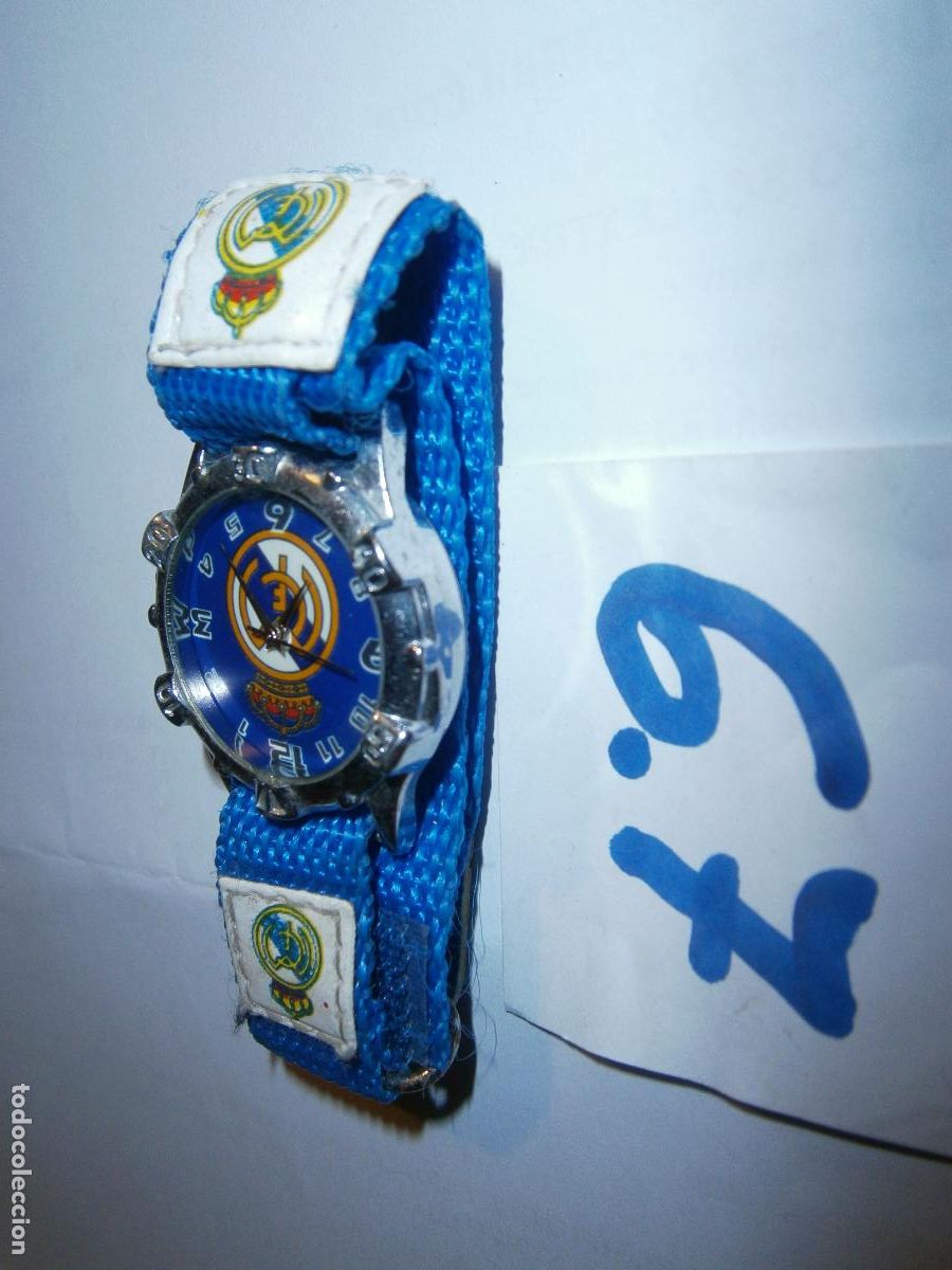 Coleccionismo deportivo: ANTIGUO RELOJ REAL MADRID - Foto 2