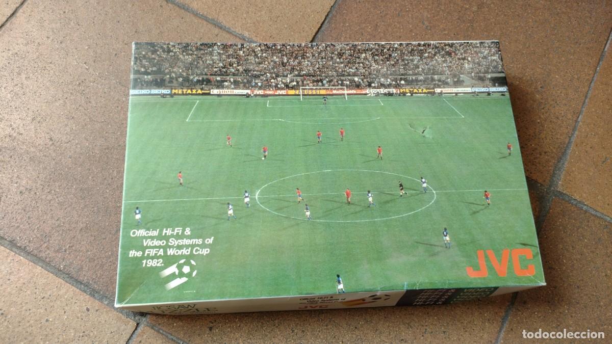 Sammelleidenschaft Sport: Raro puzzle FIFA World Cup 1982 JVC futbol