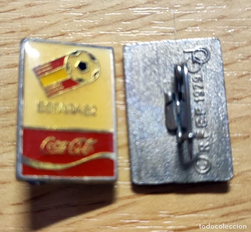 Coleccionismo deportivo: INSIGNIA AGUJA MUNDIAL FUTBOL ESPA&Ntilde;A 1982 COCA COLA COKE COCA-COLA FIFA WORLD CUP 82 SPAIN
