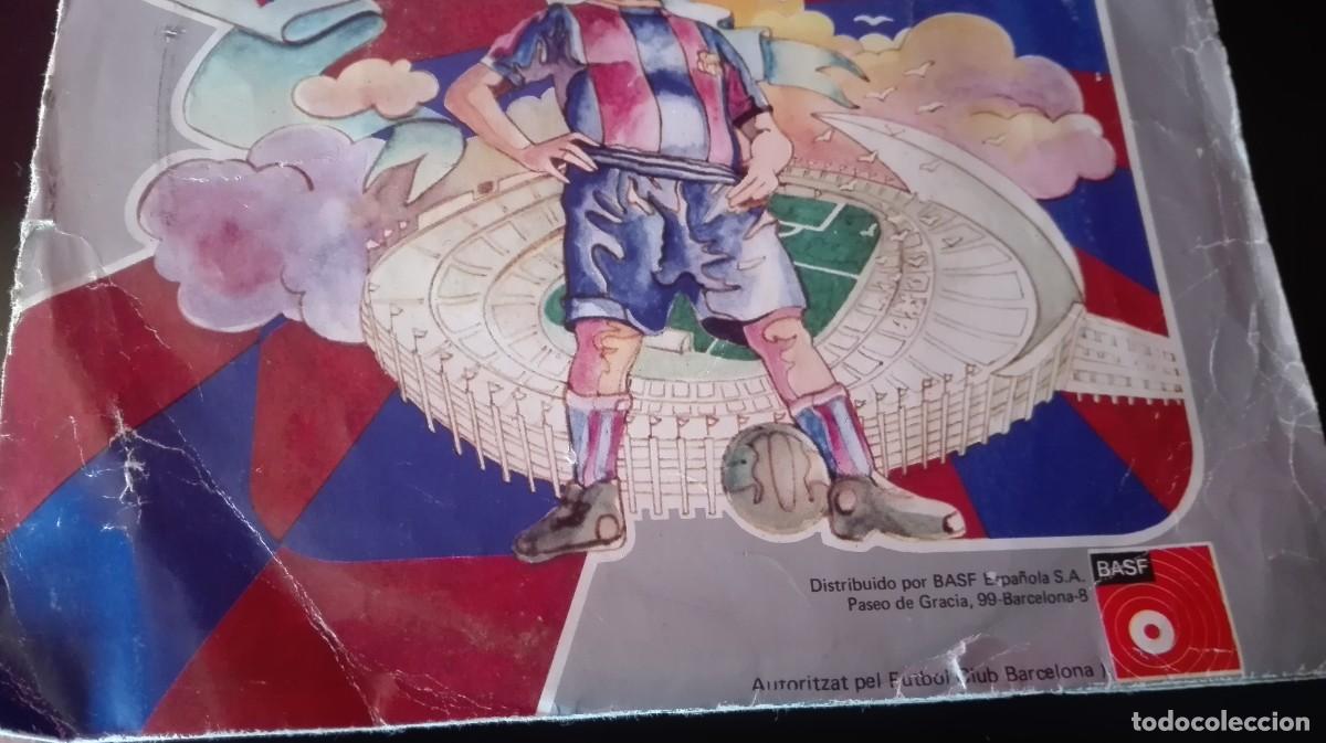 Coleccionismo deportivo: DISCO SINGLE HIMNO AL BAR&Ccedil;A 1974 - Foto 5