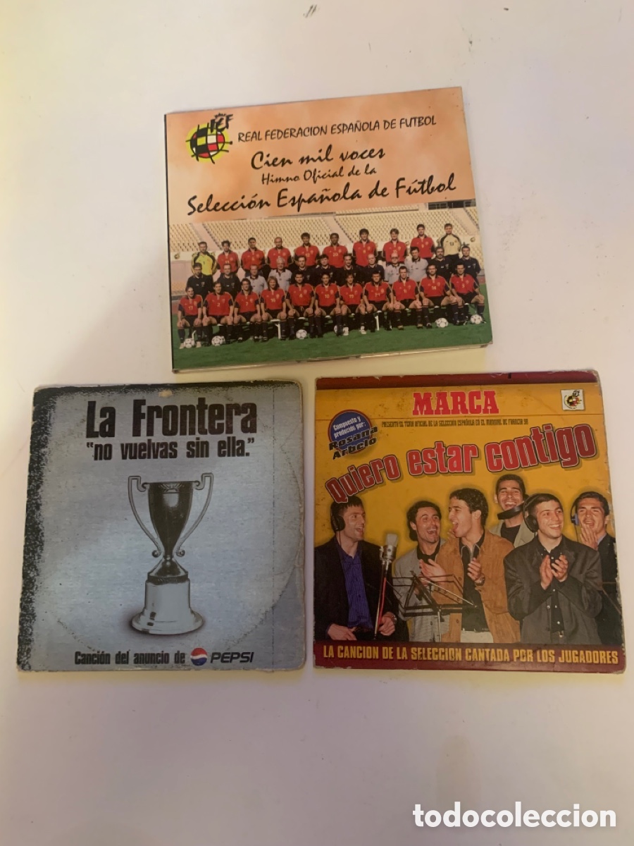 Sammelleidenschaft Sport: Seleccion espa&ntilde;ola mundial lote canciones