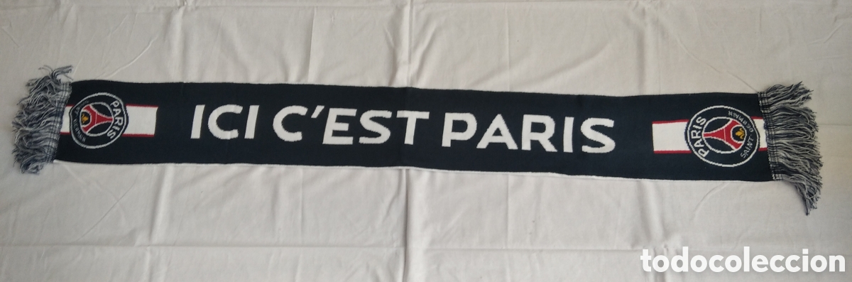 Coleccionismo deportivo: Bufanda Paris Saint-Germain - Foto 1