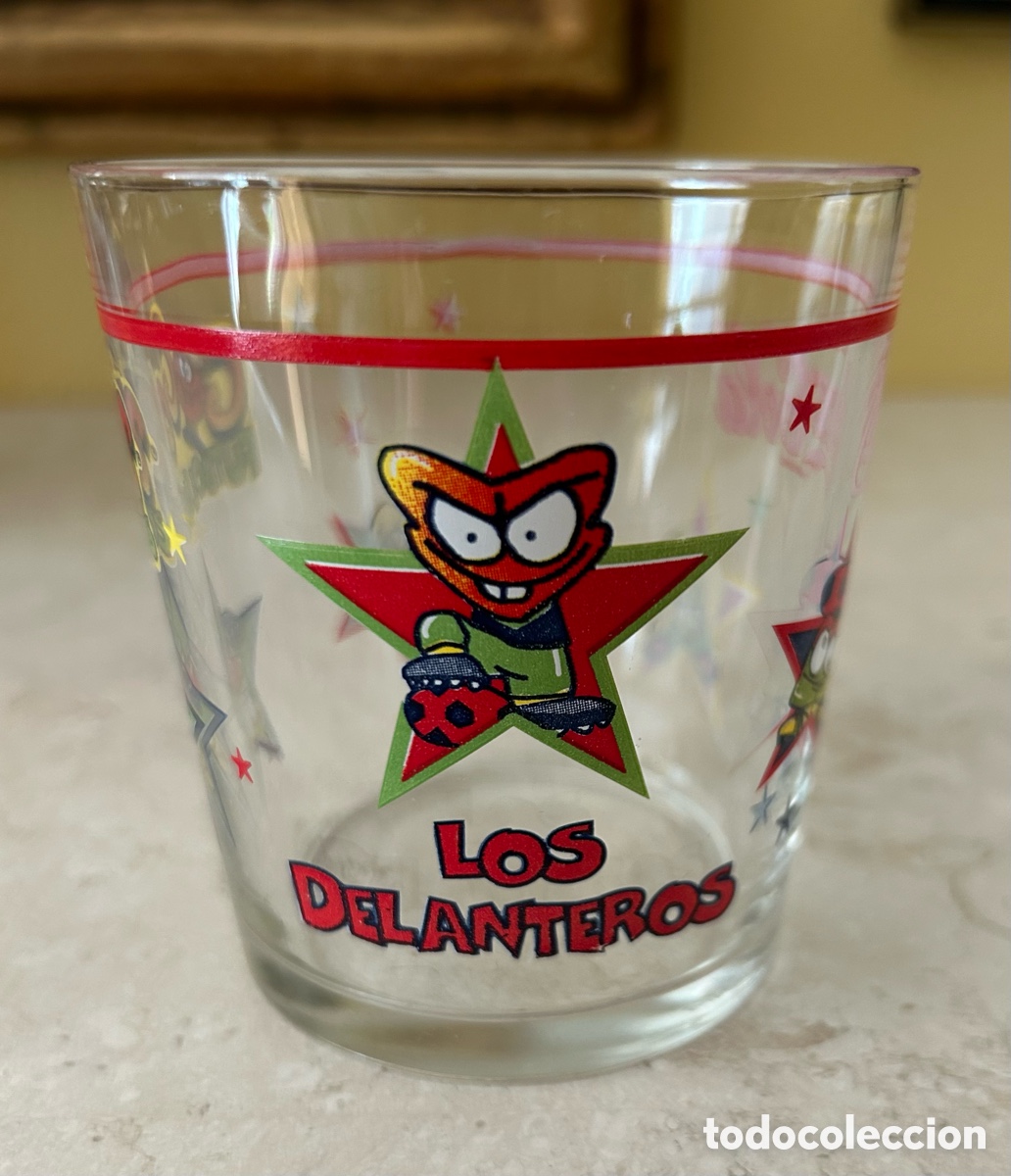 Coleccionismo deportivo: VASO DE COCA-COLA. LOS DELANTEROS. LOS FUTBOLEROS