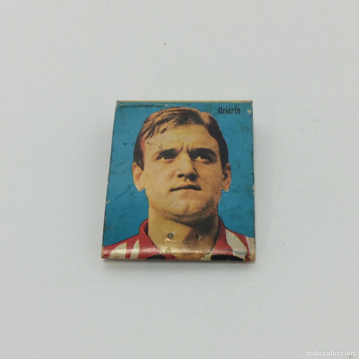 Sammelleidenschaft Sport: CERILLAS FUTBOL - ATHLETIC CLUB DE BILBAO - URIARTE - PUBLICIDAD VINO ROJAS - GENERAL FOSFORERA S.A.