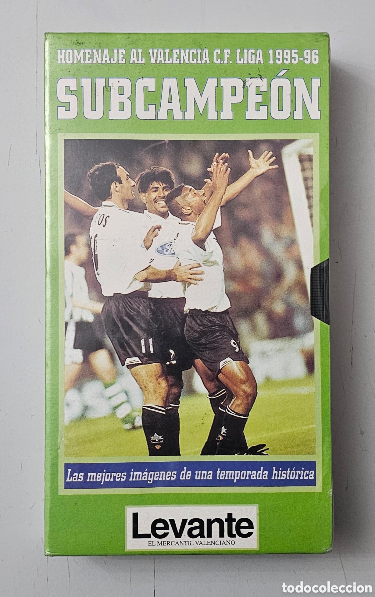 Coleccionismo deportivo: VHS HOMENAJE AL VALENCIA CF LIGA 1995-96 SUBCAMPEON Precintada Nueva Unica