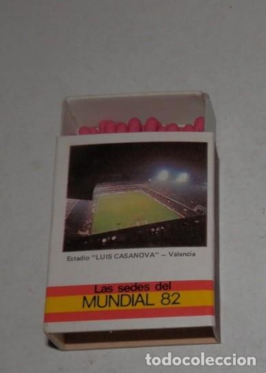 Coleccionismo deportivo: CAJA DE CERILLAS DEL CAMPEONATO MUNDIAL DE FUTBOL ESPA&Ntilde;A 1982