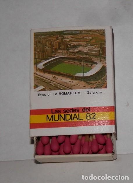 Coleccionismo deportivo: CAJA DE CERILLAS DEL CAMPEONATO MUNDIAL DE FUTBOL ESPA&Ntilde;A 1982