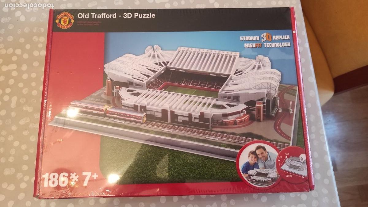 Coleccionismo deportivo: Estadio Old trafford 3d puzzle. Precintado