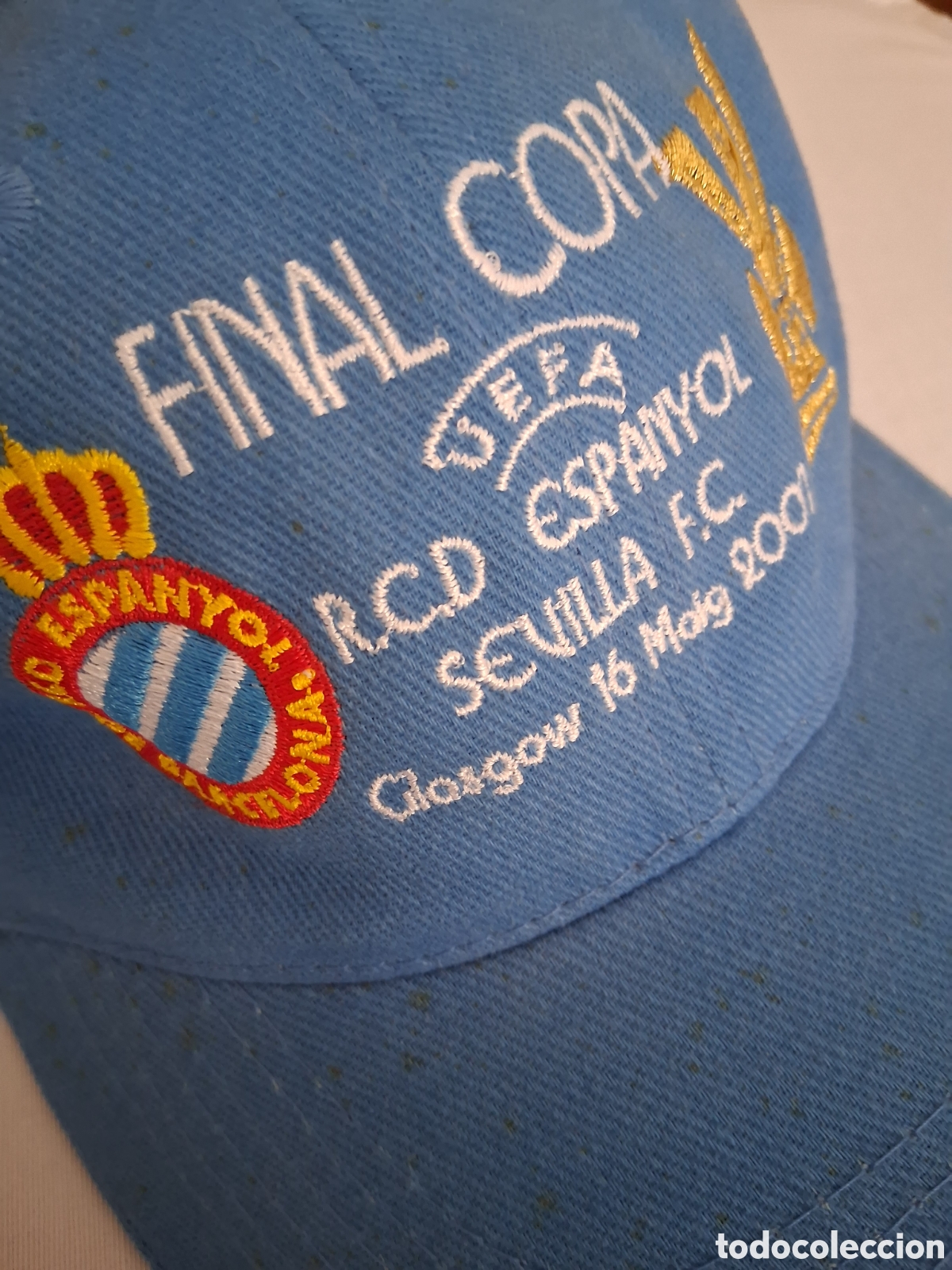 Coleccionismo deportivo: RCD ESPANYOL. GORRA FINAL UEFA 2007. - Foto 2