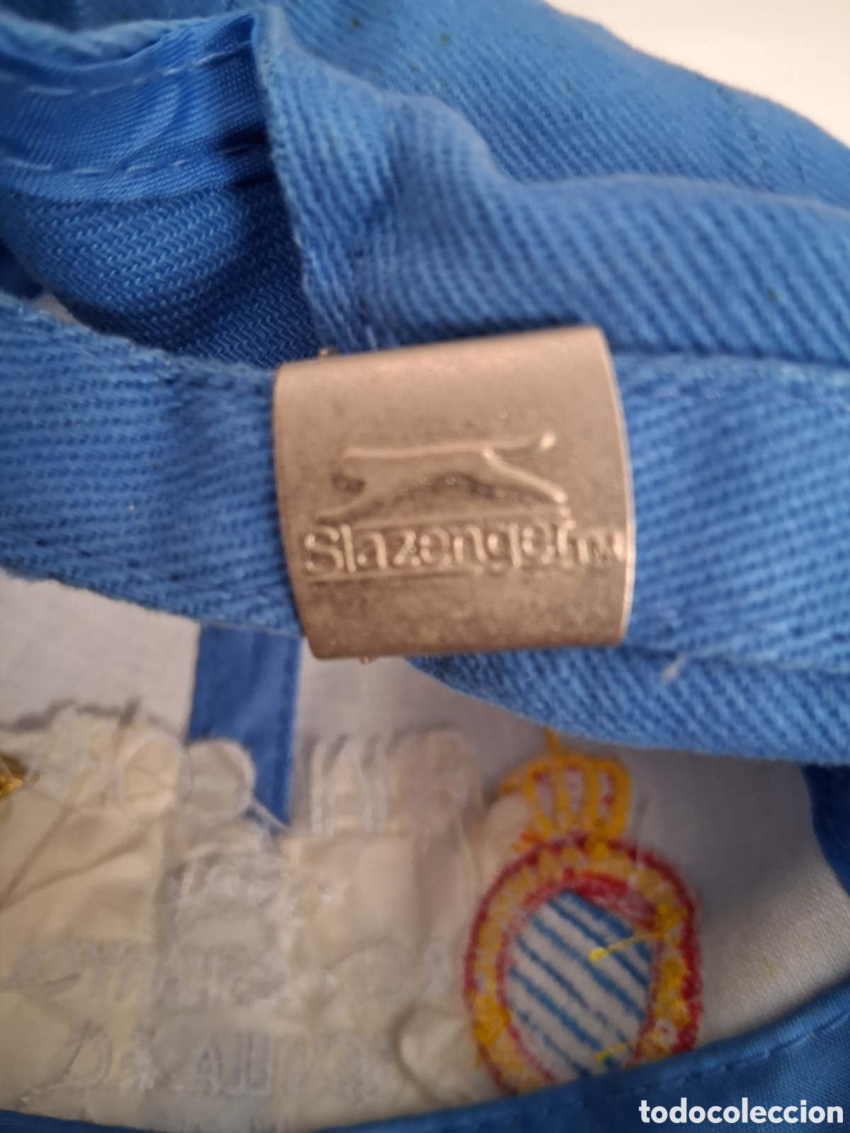 Coleccionismo deportivo: RCD ESPANYOL. GORRA FINAL UEFA 2007. - Foto 4