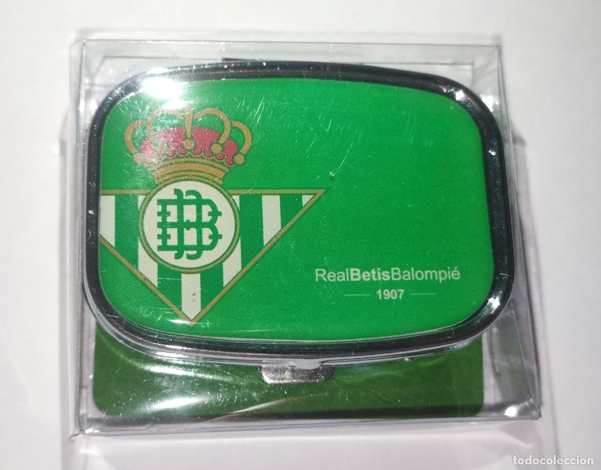 Coleccionismo deportivo: PASTILLERO REAL BETIS BALOMPIE, A ESTRENAR EN SU EMBALAJE