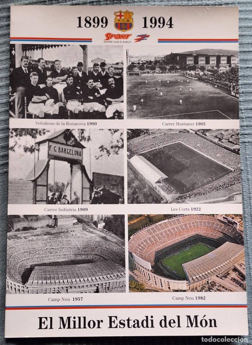Coleccionismo deportivo: MAQUETA DEPLEGABLE DEL NOU CAMP EN 1994 &middot; EDITADO POR SPORT, DIARIO DEL FC BARCELONA