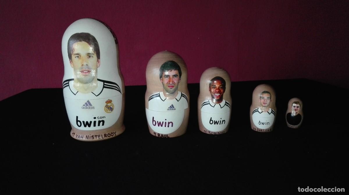 Coleccionismo deportivo: MATRIOSKA REAL MADRID 2008 - Foto 1