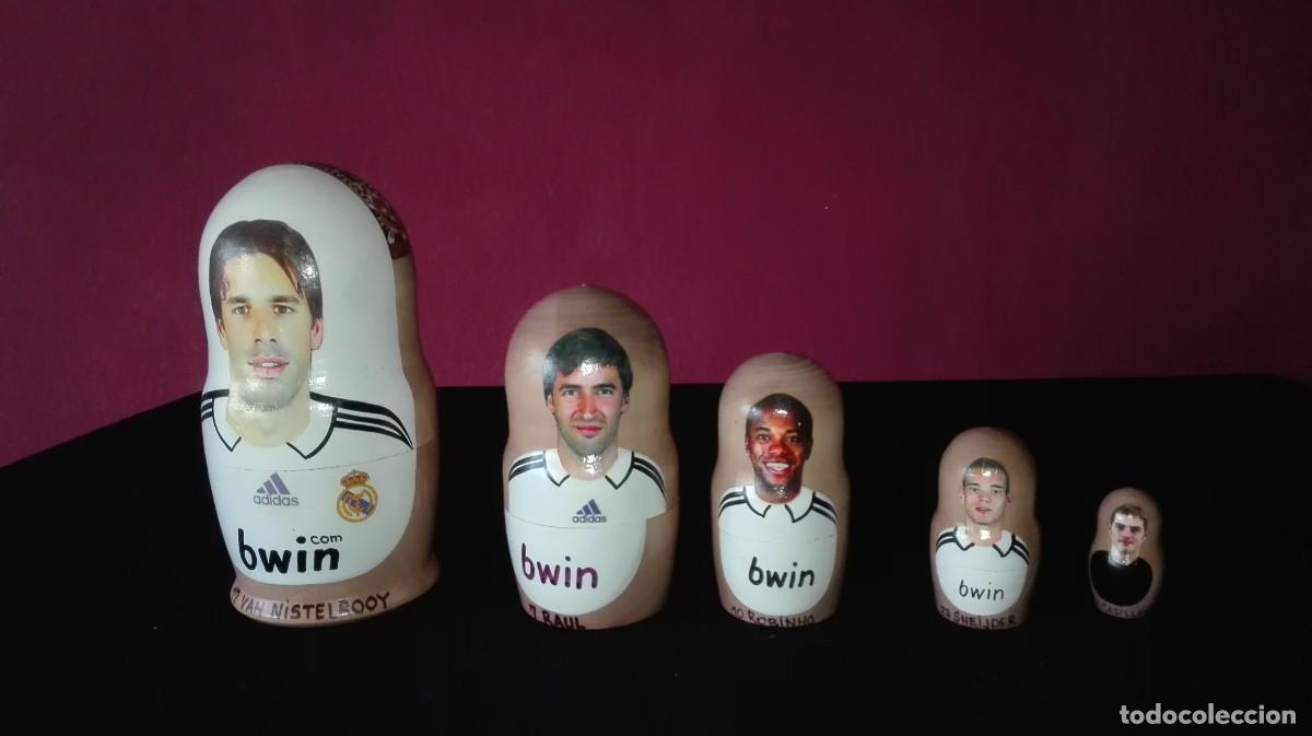 Coleccionismo deportivo: MATRIOSKA REAL MADRID 2008 - Foto 8