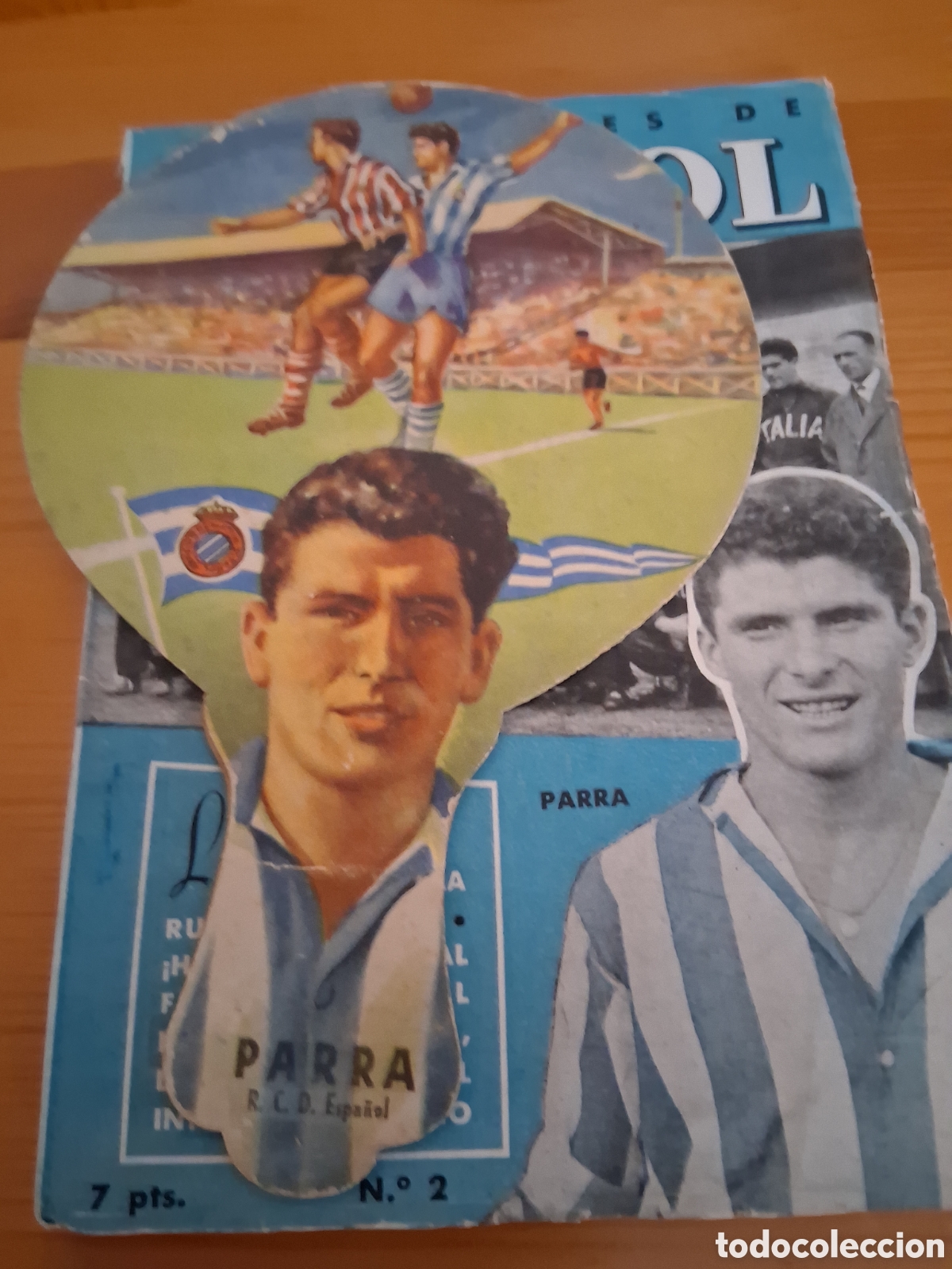 Coleccionismo deportivo: RCD ESPANYOL. PARRA. PAI PAI. - Foto 6