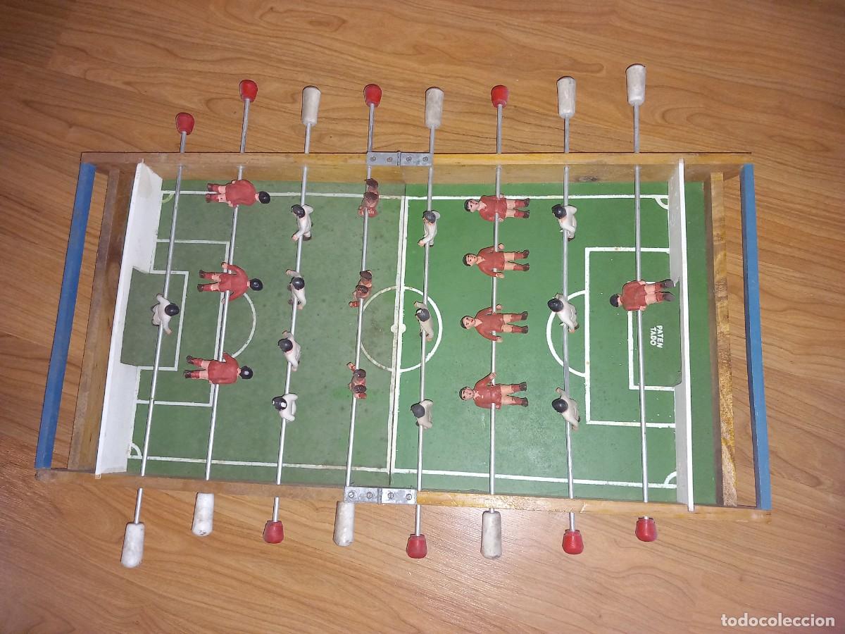 Coleccionismo deportivo: Futbolin antiguo madera - Foto 3
