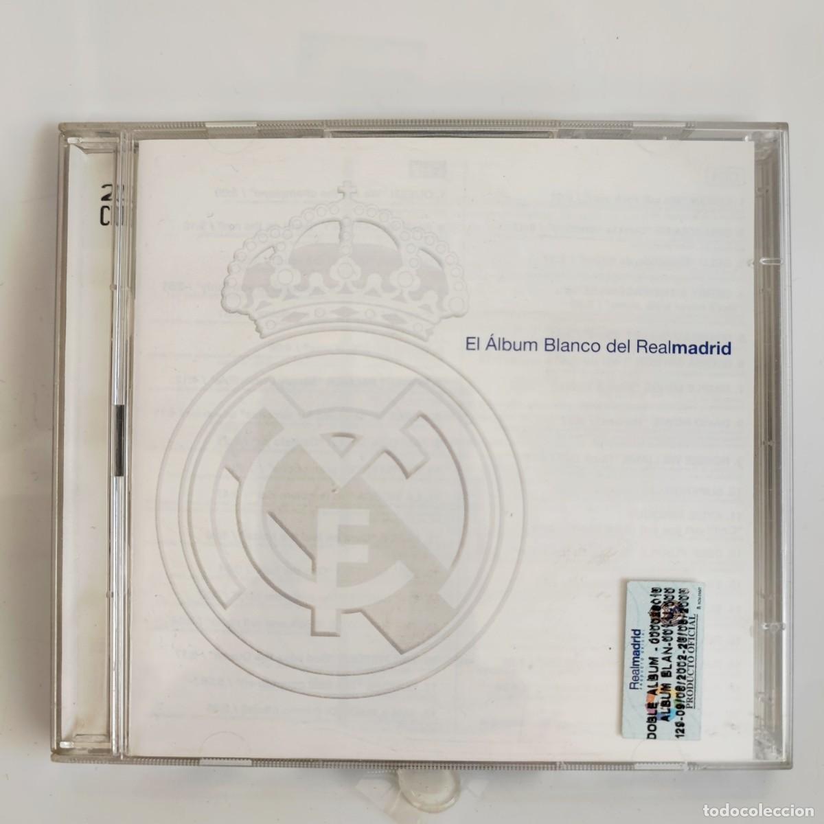 Coleccionismo deportivo: Doble CD El &Aacute;lbum Blanco del Realmadrid - Foto 1