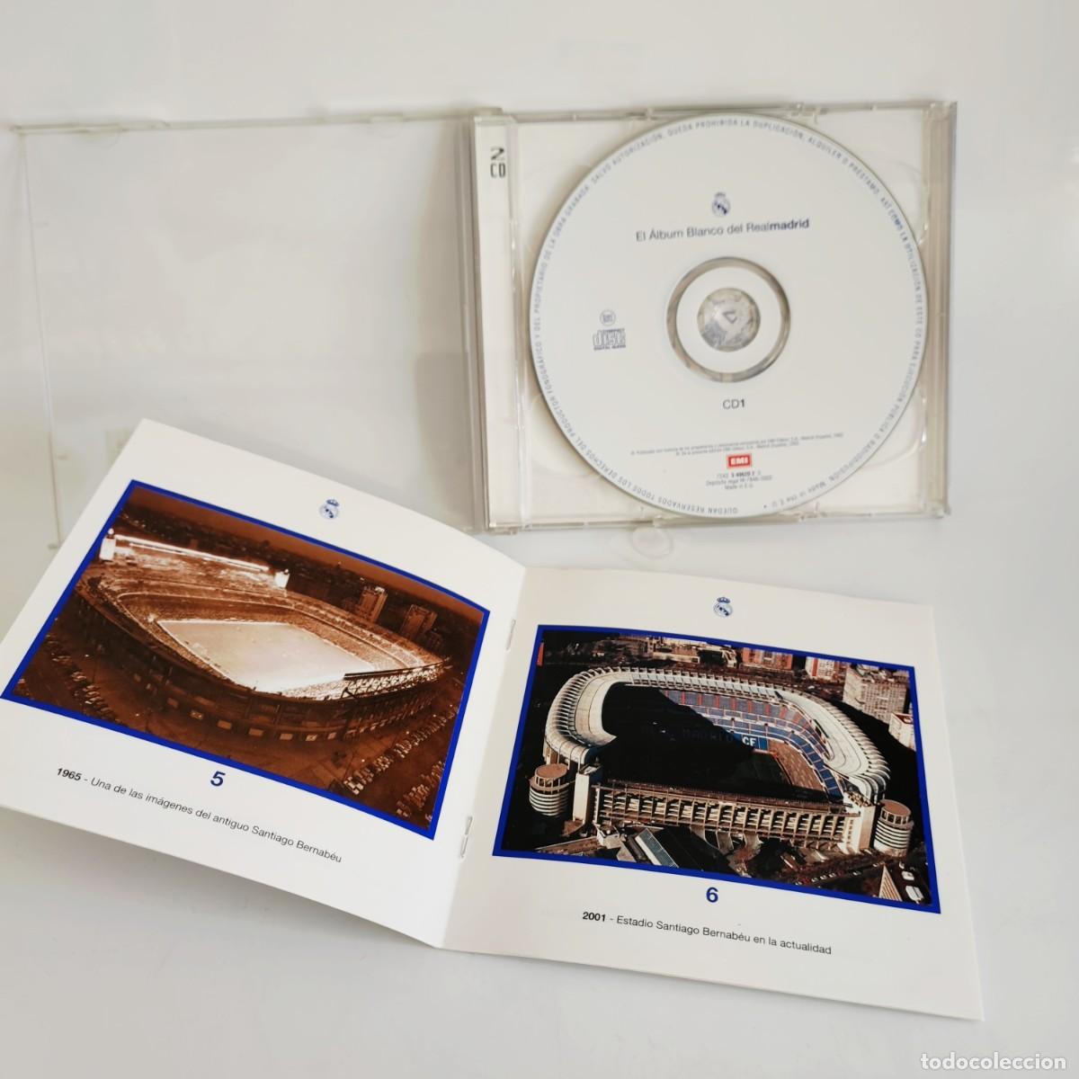 Coleccionismo deportivo: Doble CD El &Aacute;lbum Blanco del Realmadrid - Foto 9