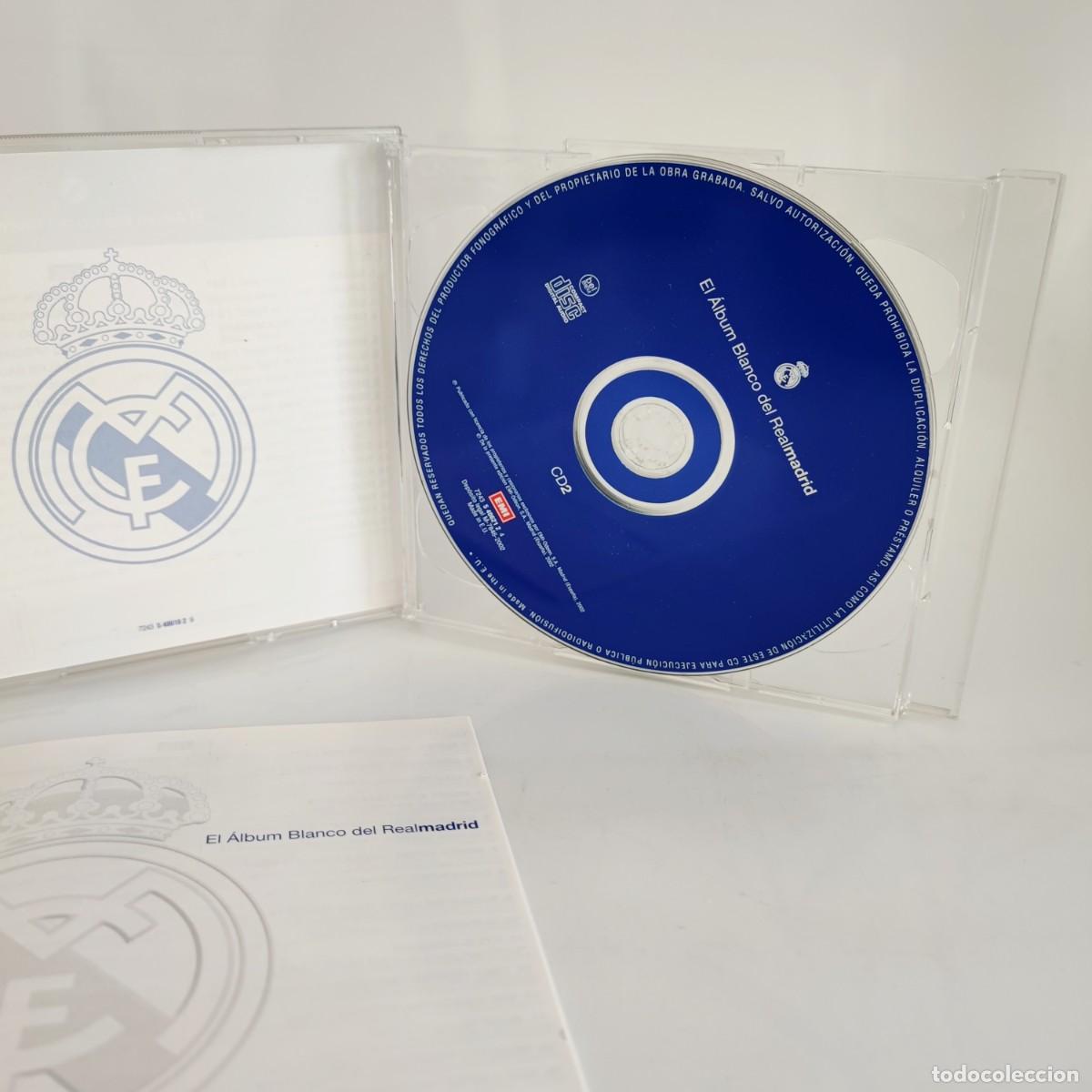 Coleccionismo deportivo: Doble CD El &Aacute;lbum Blanco del Realmadrid - Foto 11