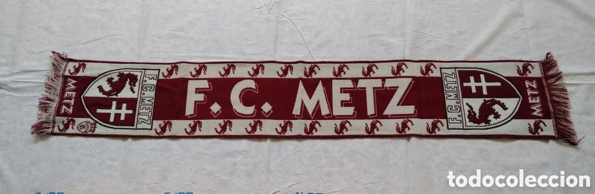 Coleccionismo deportivo: Bufanda FC Metz Francia