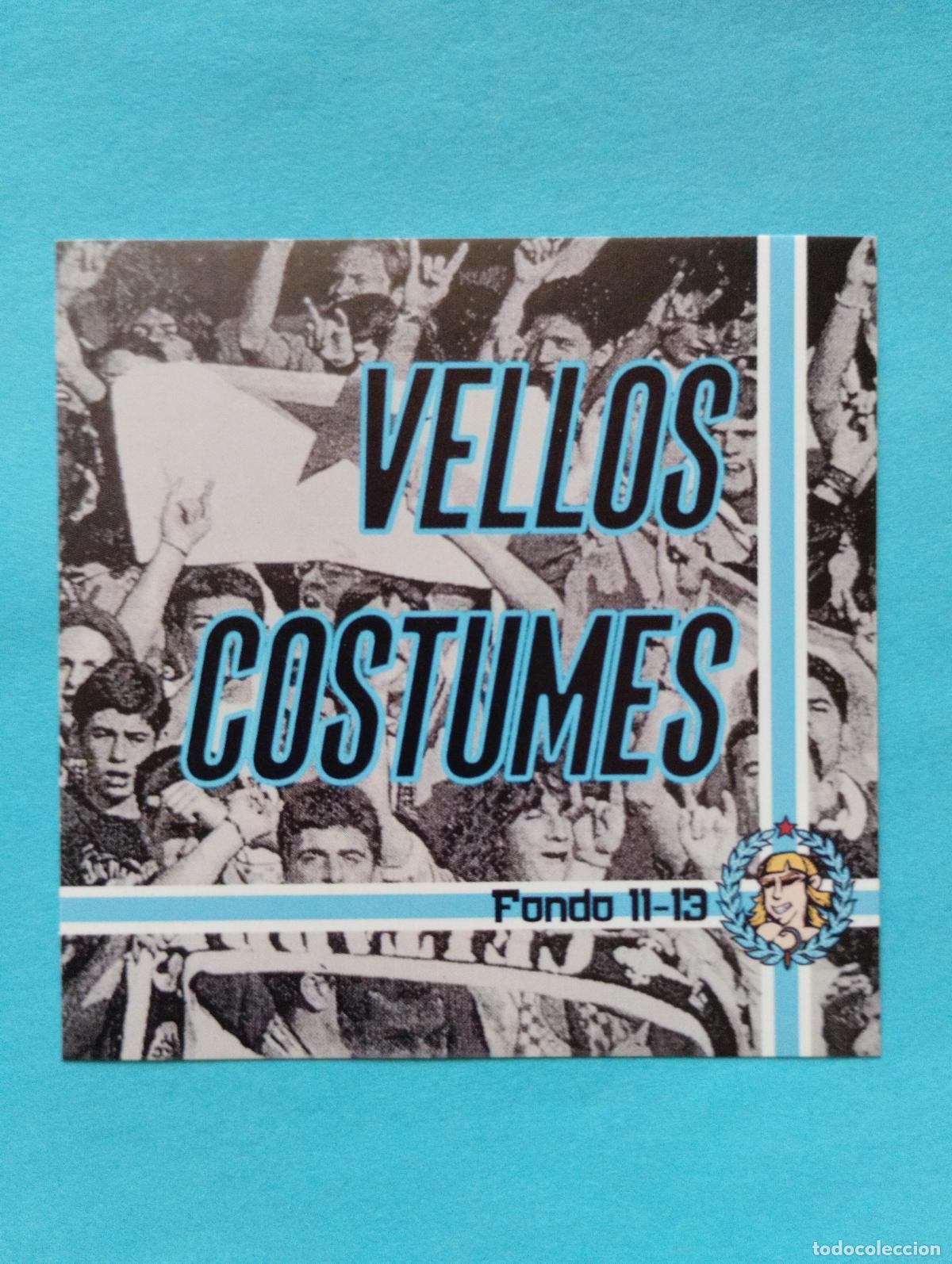 Coleccionismo deportivo: PEGATINA ULTRAS CELTA DE VIGO FONDO 11-13 VELLOS COSTUMES