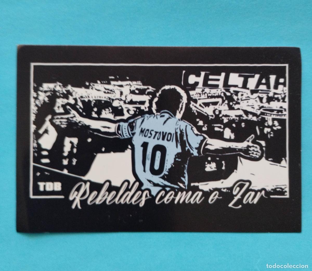 Coleccionismo deportivo: PEGATINA ULTRAS CELTA DE VIGO TDB TROPAS DE BREOGAN REBELDES COMA O ZAR