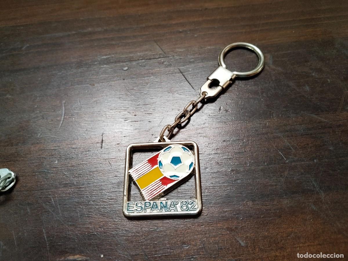 Sammelleidenschaft Sport: Llavero del Mundial Espa&ntilde;a 82.