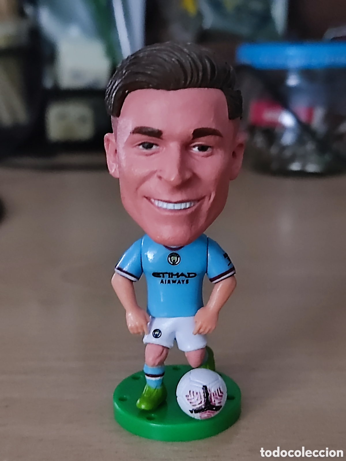 Sammelleidenschaft Sport: Figura Juli&aacute;n &Aacute;lvarez Manchester City