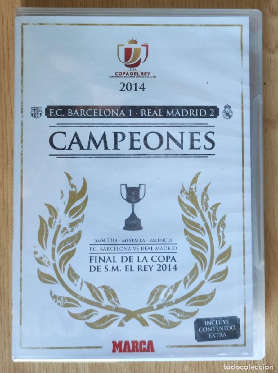 Sammelleidenschaft Sport: COPA DE S. M. EL REY 2014. FUTBOL. F.C. BARCELONA 1 - REAL MADRID 2. DVD DEL PARTIDO