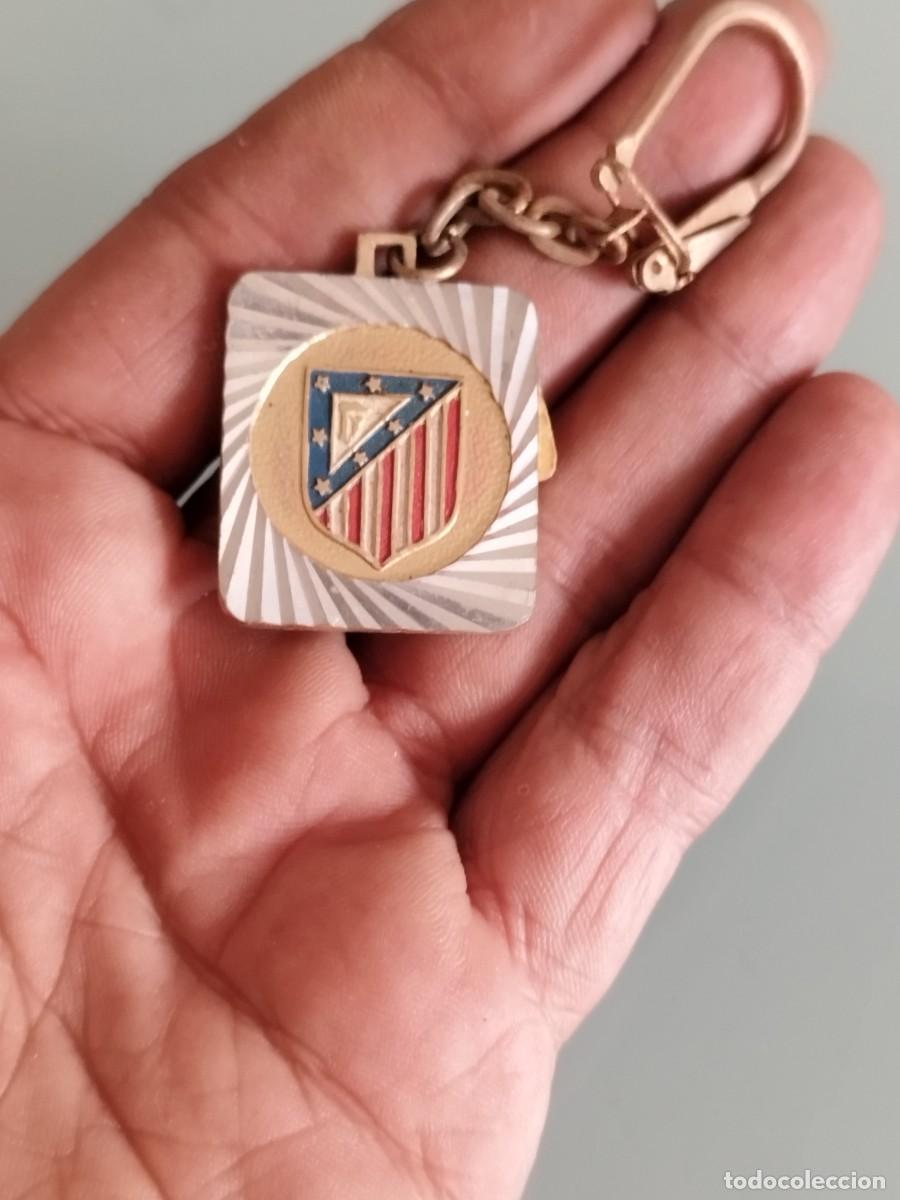 Sammelleidenschaft Sport: Antiguo llavero del Atl&eacute;tico Madrid.