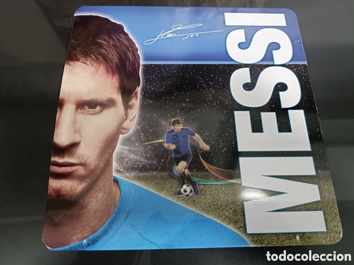 Sammelleidenschaft Sport: Caja Metalica Con 24 lapices de colores Fundacion Leo Messi