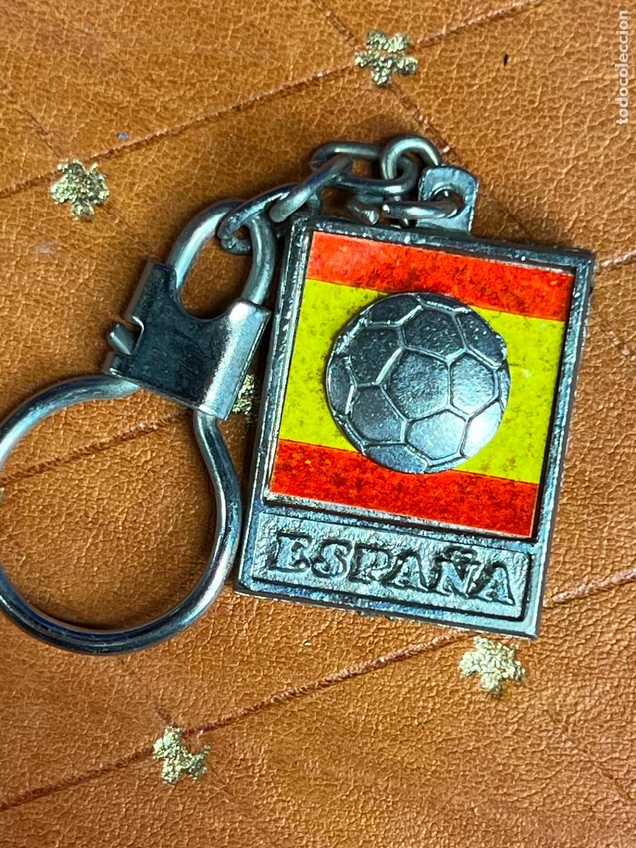 Sammelleidenschaft Sport: Llavero ESPA&Ntilde;A MUNDIAL FUTBOL ESPA&Ntilde;A 82