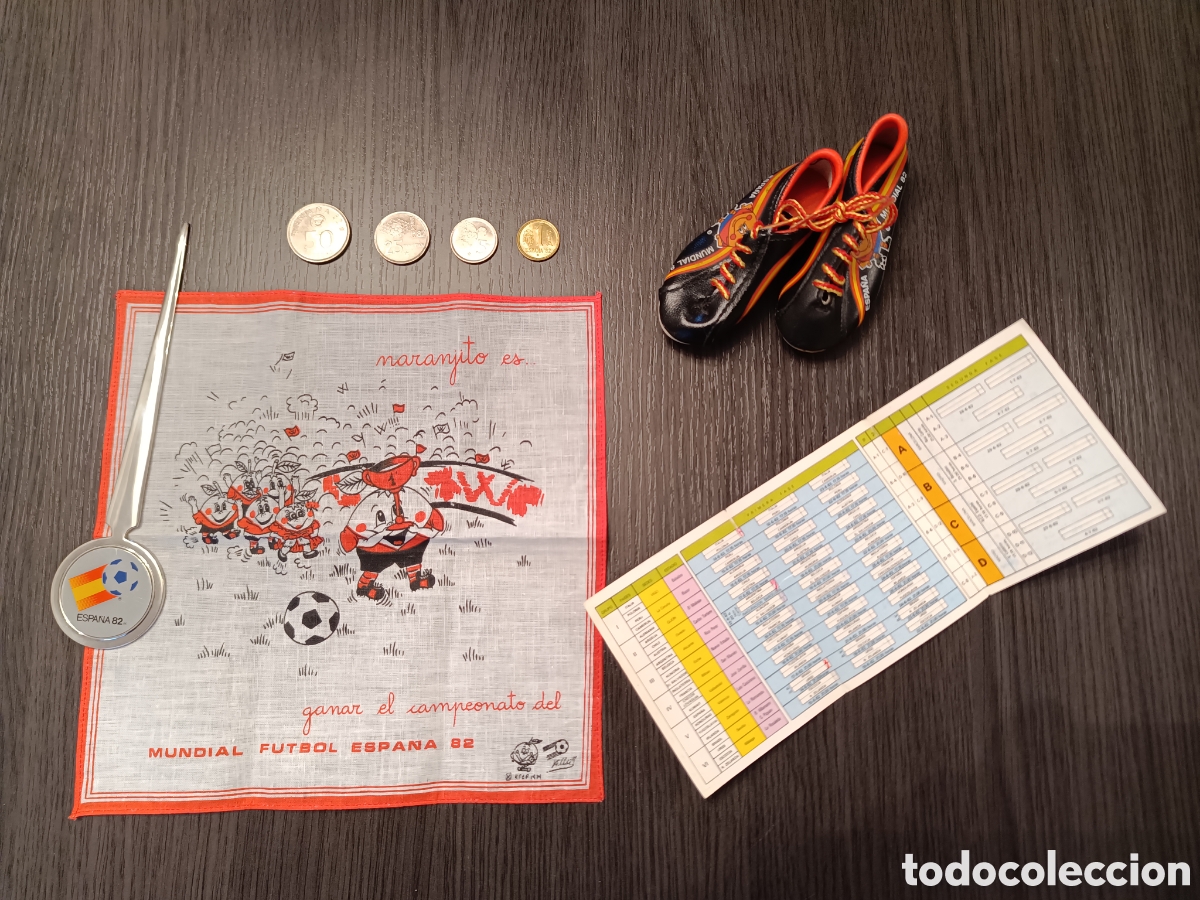 Coleccionismo deportivo: Antiguo Lote Mundial Futbol Espa&ntilde;a 82